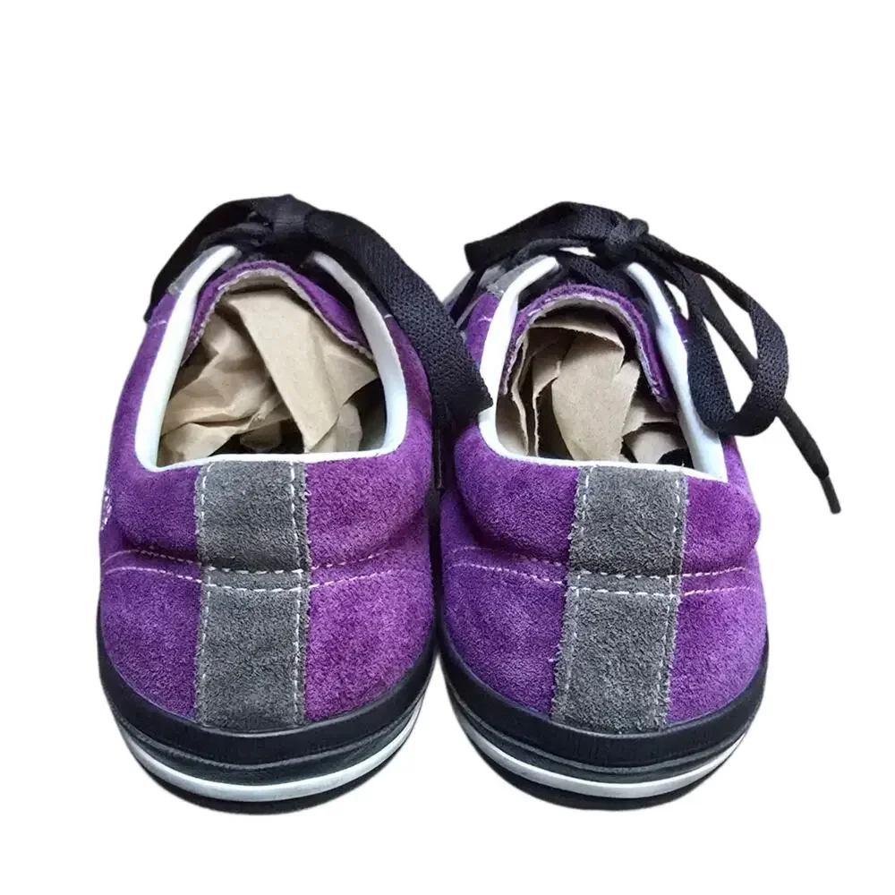 Converse Star Player Low Sneaker K-State Wildcats Men 9 Purple Suede Women 10.5